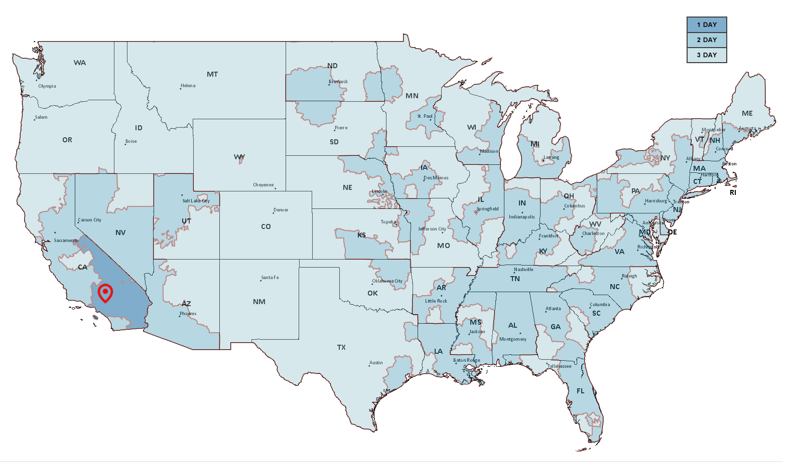 USPS MAP